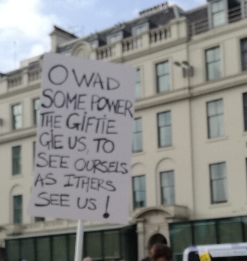 Illustration for article titled Scottish anti-Trump photo dump (long and comprehensive!)
